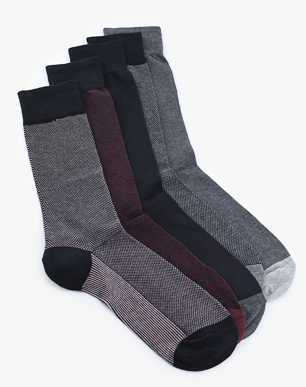 Medias hombre largas pack x5 surtido