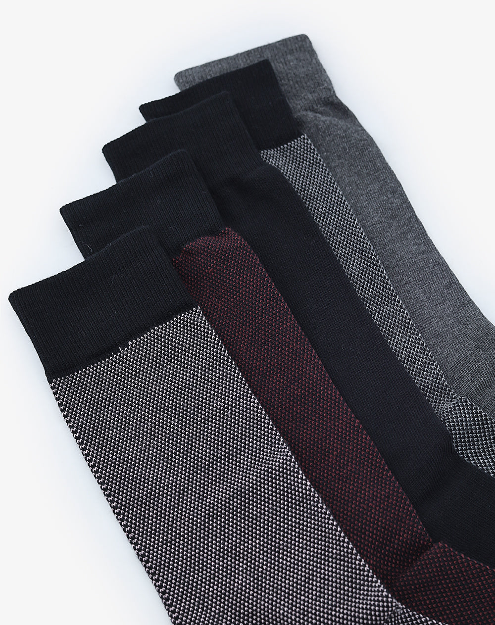 Medias hombre largas pack x5 surtido