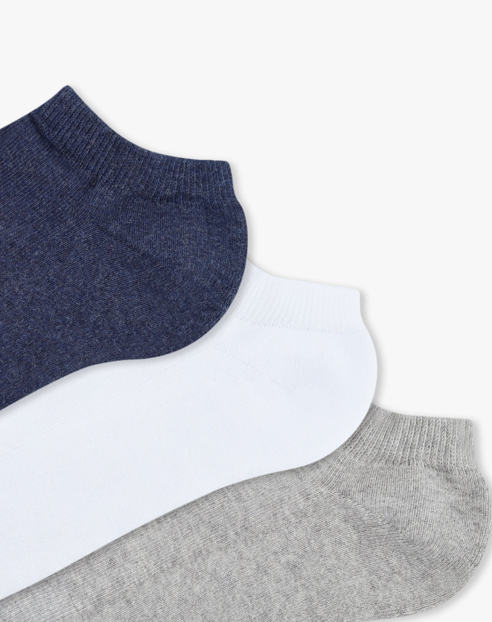 3 pares de medias tobilleras surtido