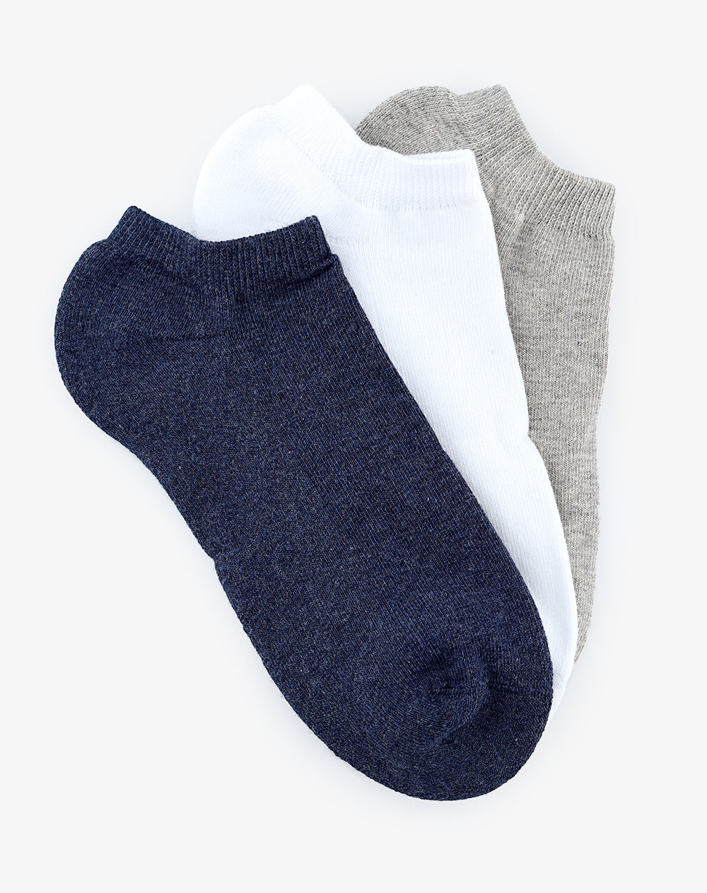 3 pares de medias tobilleras surtido