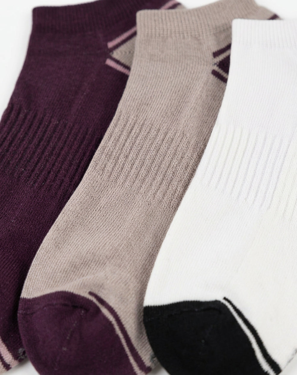 3 pares de medias tobilleras surtido hombre