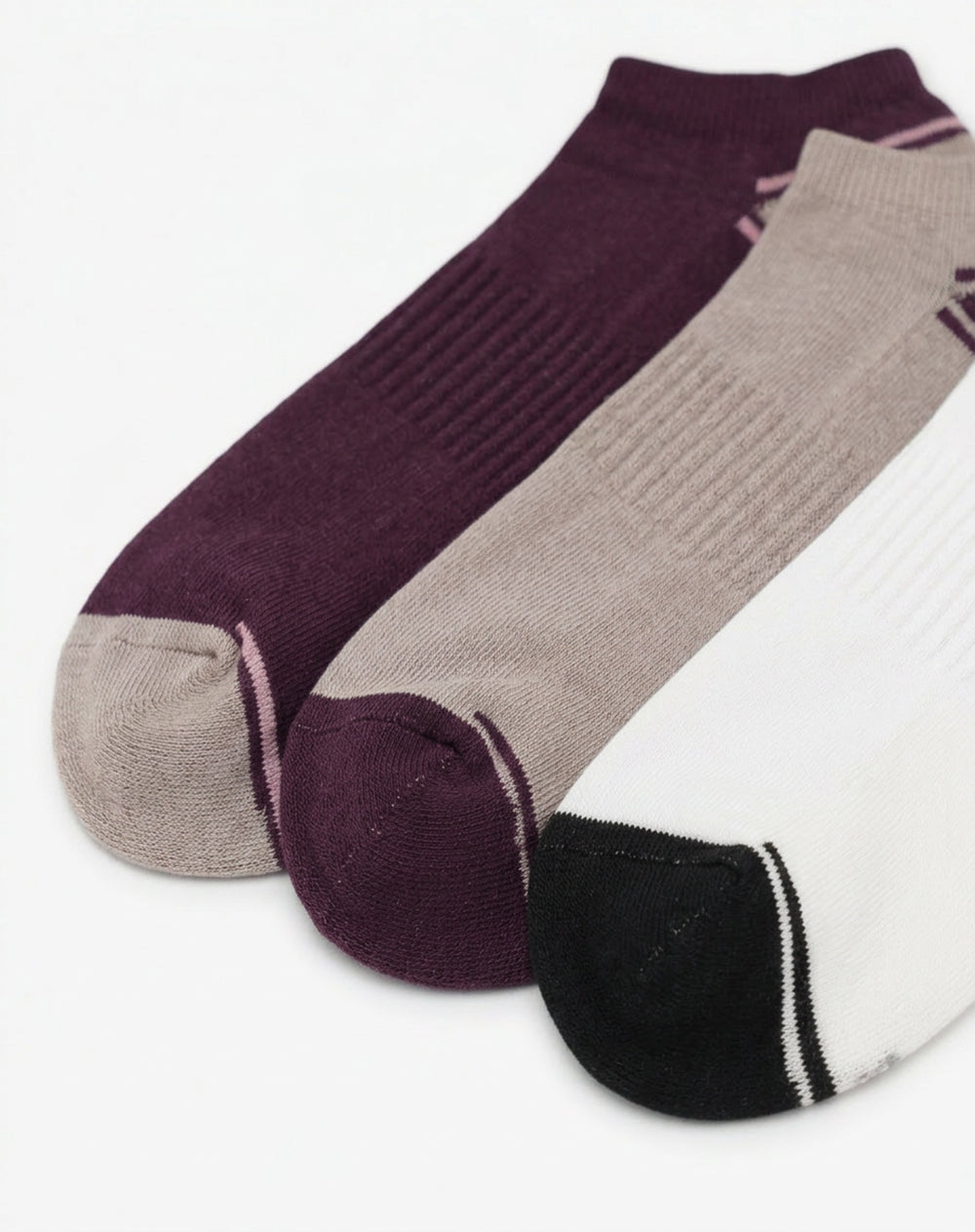 3 pares de medias tobilleras surtido hombre