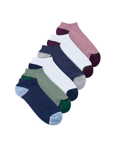 6 pares de medias tobilleras surtido