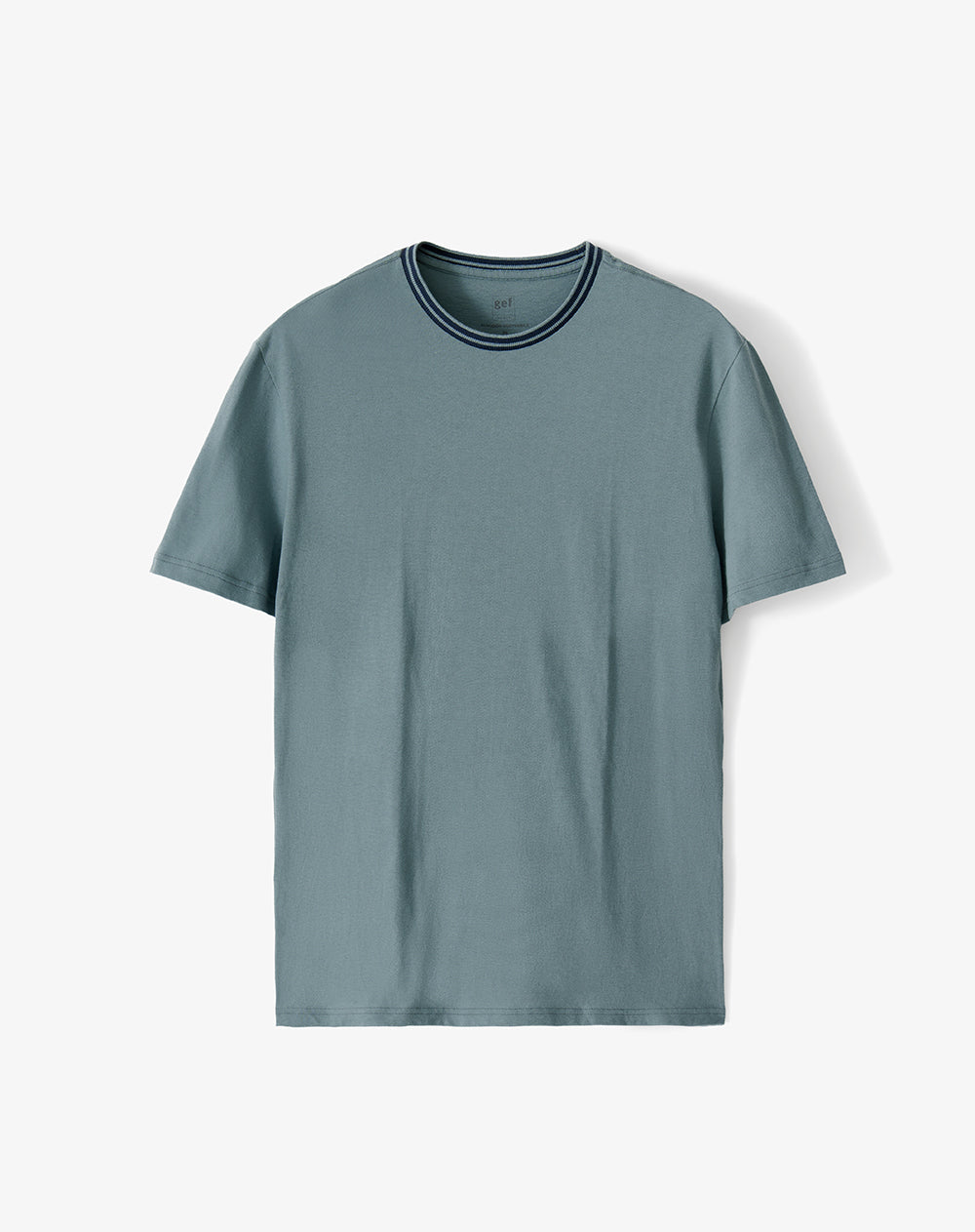 Camiseta + bermuda de pijama algodón verde hombre