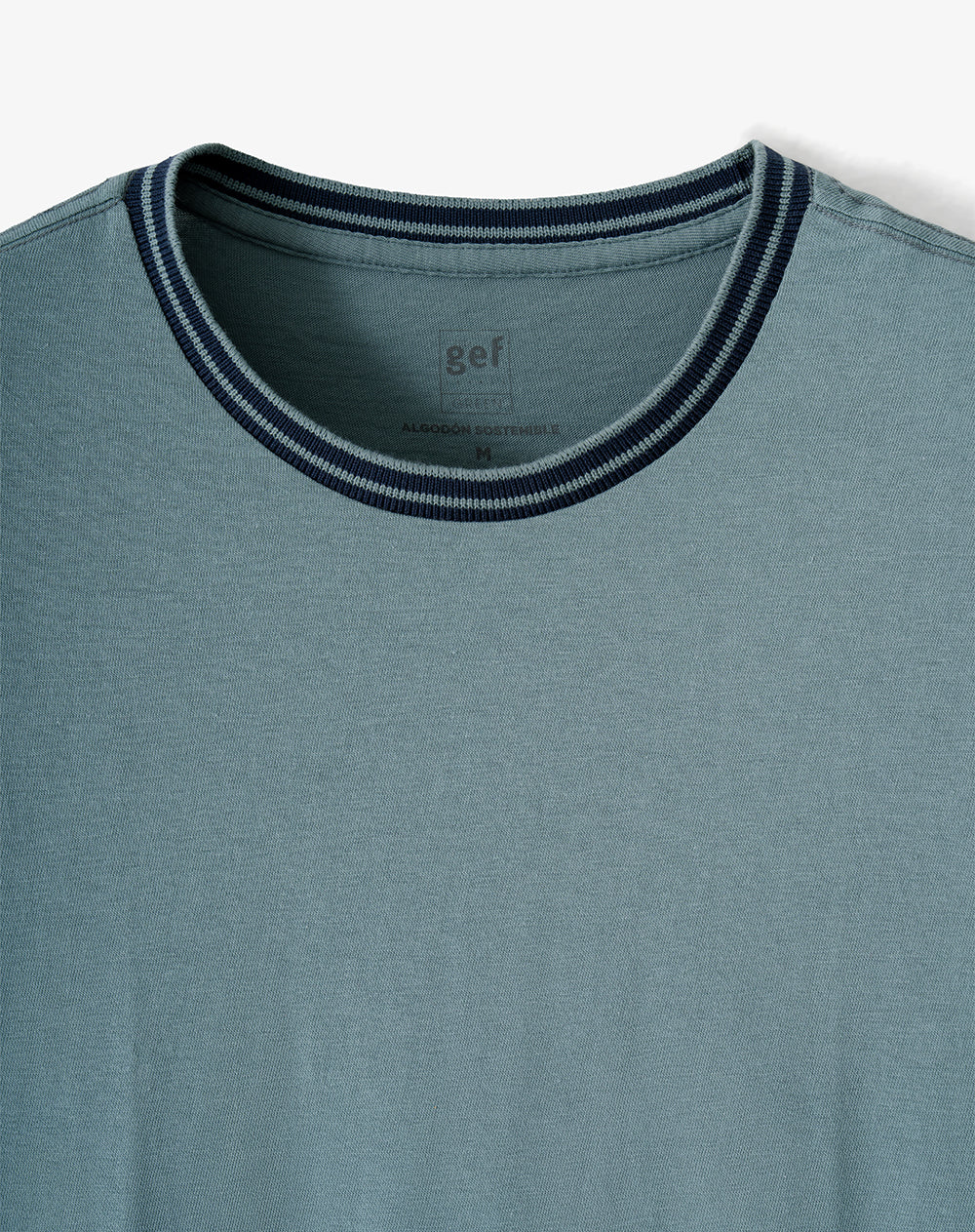 Camiseta + bermuda de pijama algodón verde hombre