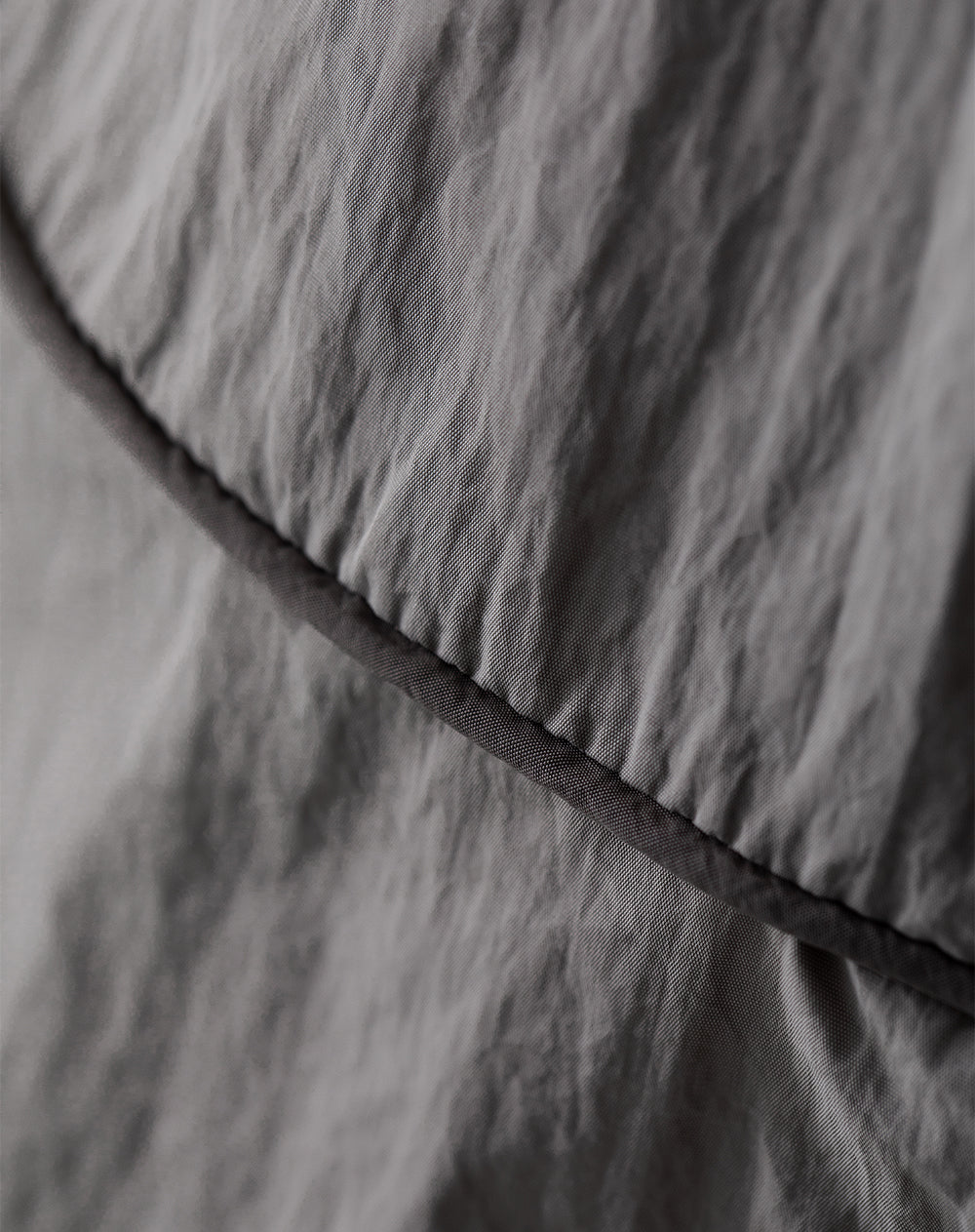 Chaqueta loose fit sin capucha gris con bloques
