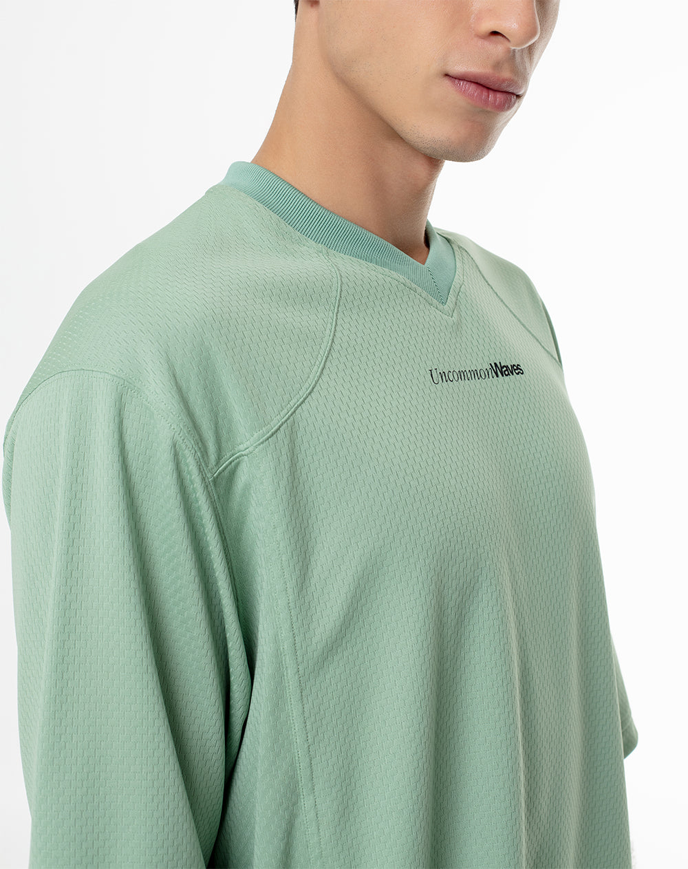 Camiseta regular fit manga corta verde