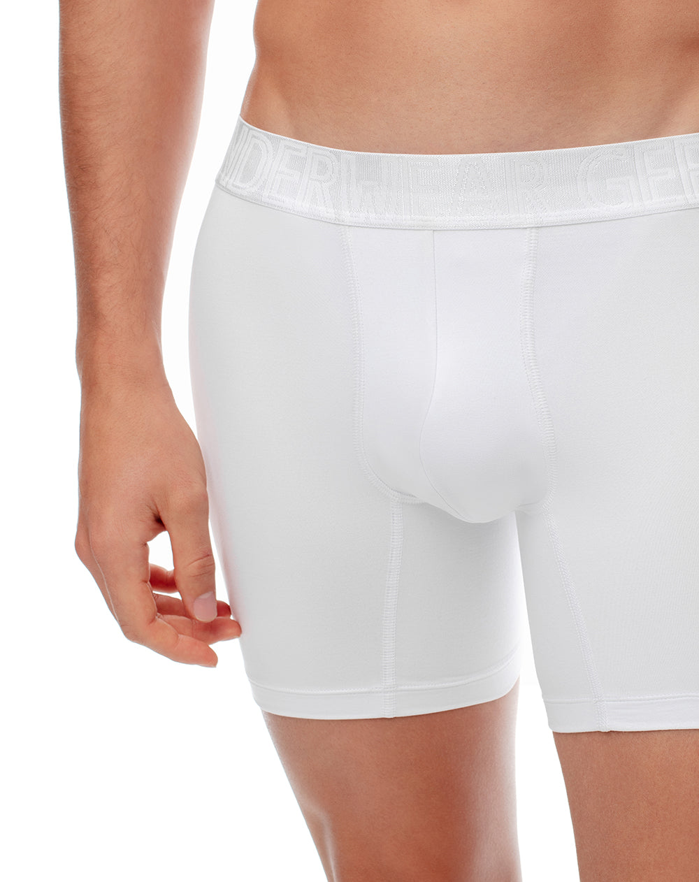 Bóxer deportivo medio antibacterial x4unds surtido