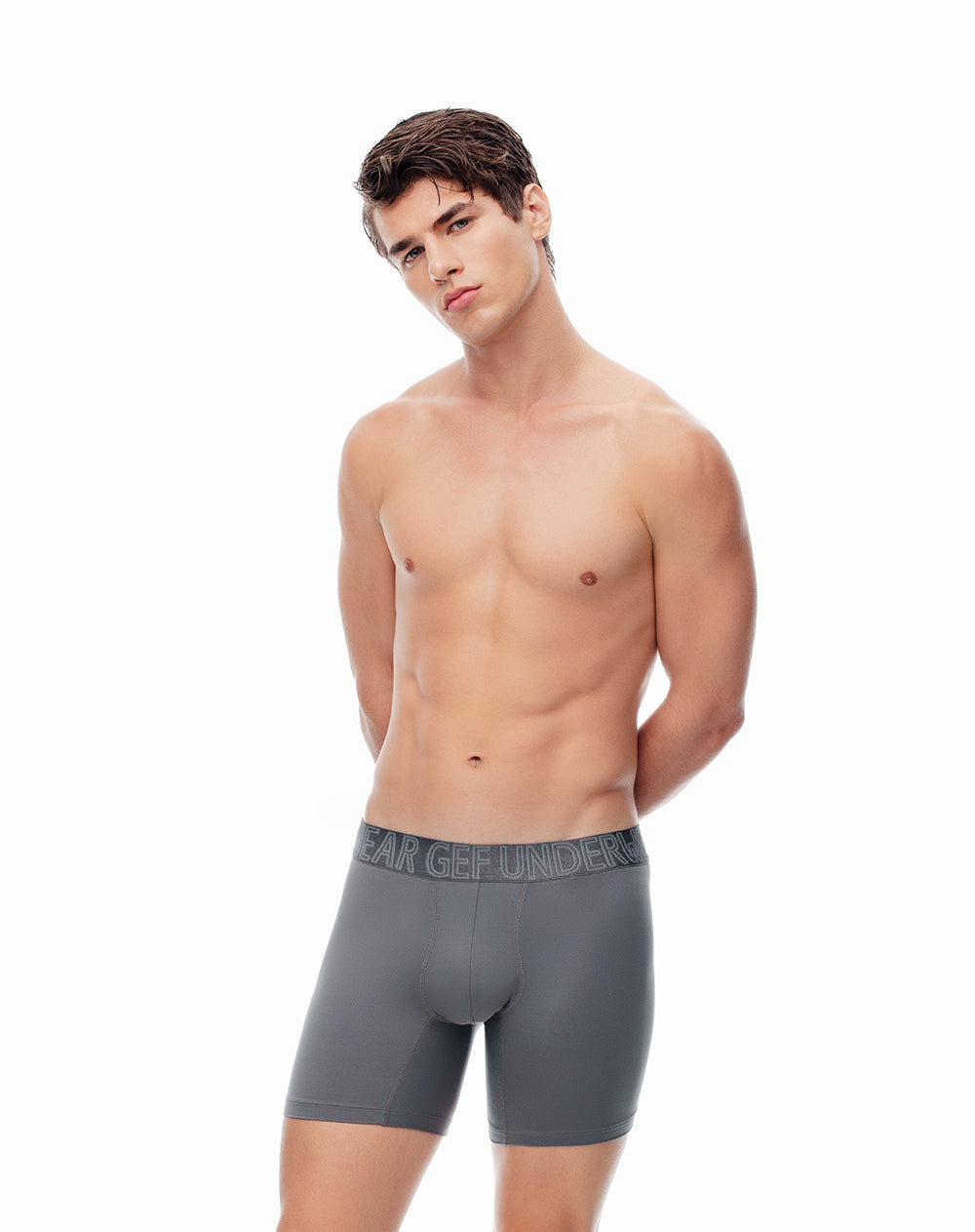 Bóxer deportivo medio antibacterial x4unds surtido