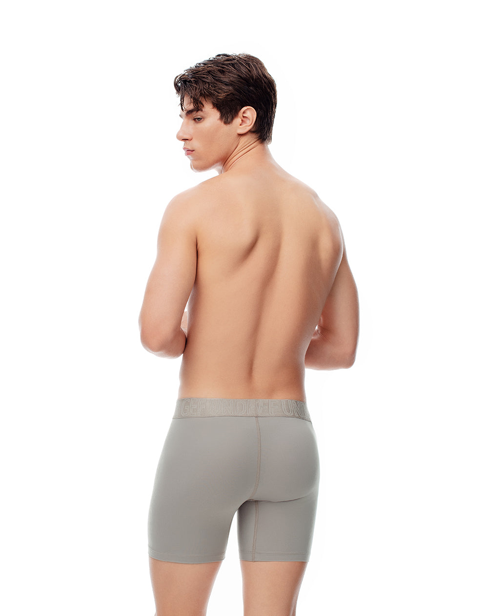 Bóxer deportivo medio antibacterial x4unds surtido