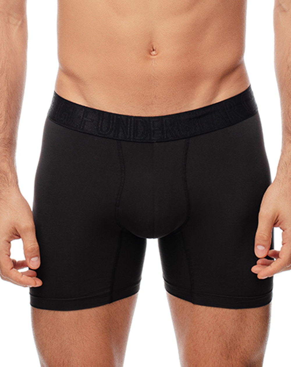 Bóxer deportivo medio antibacterial x4unds surtido hombre