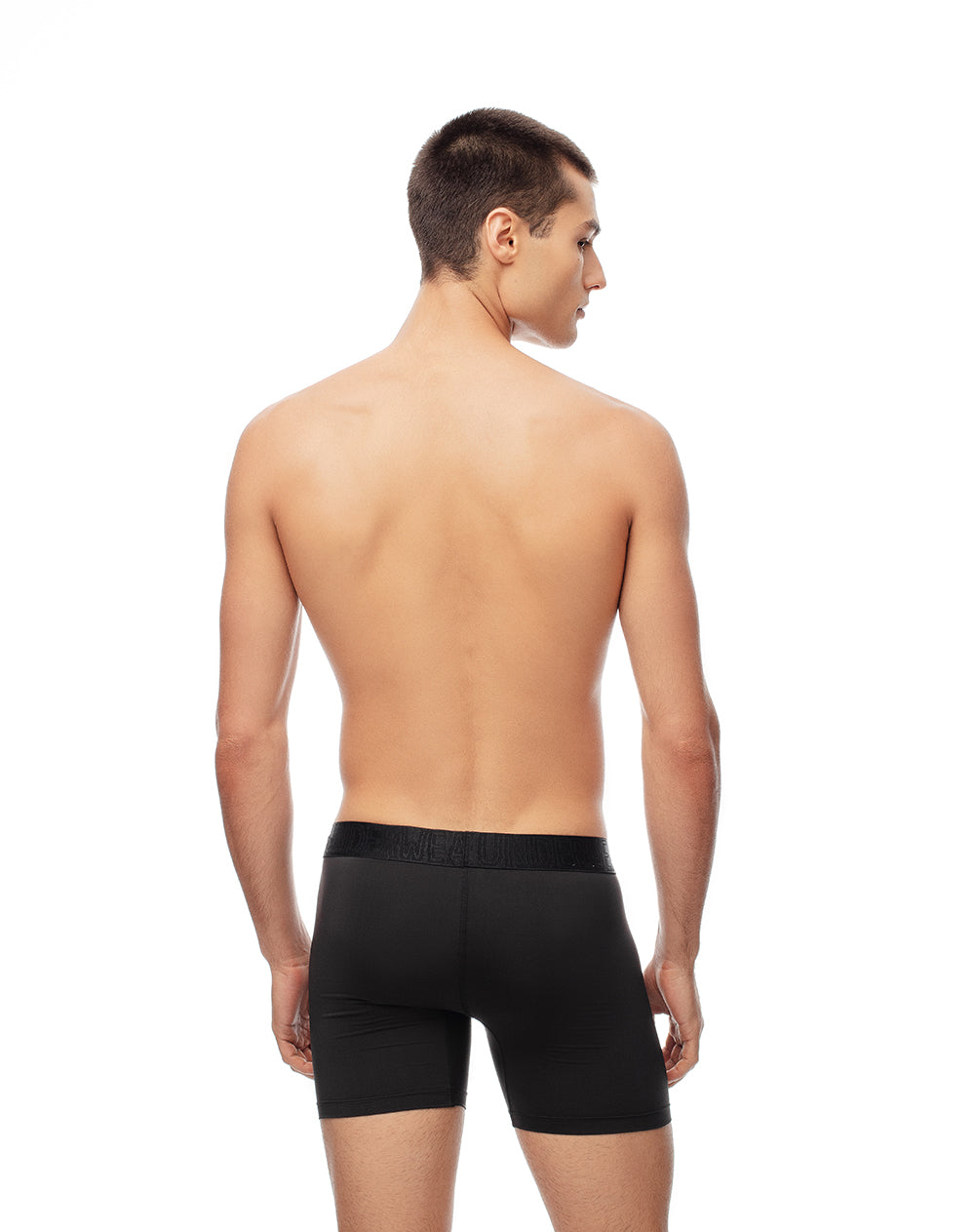 Bóxer deportivo medio antibacterial x4unds surtido