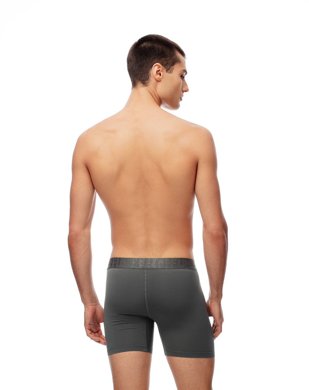 Bóxer deportivo medio antibacterial x4unds surtido