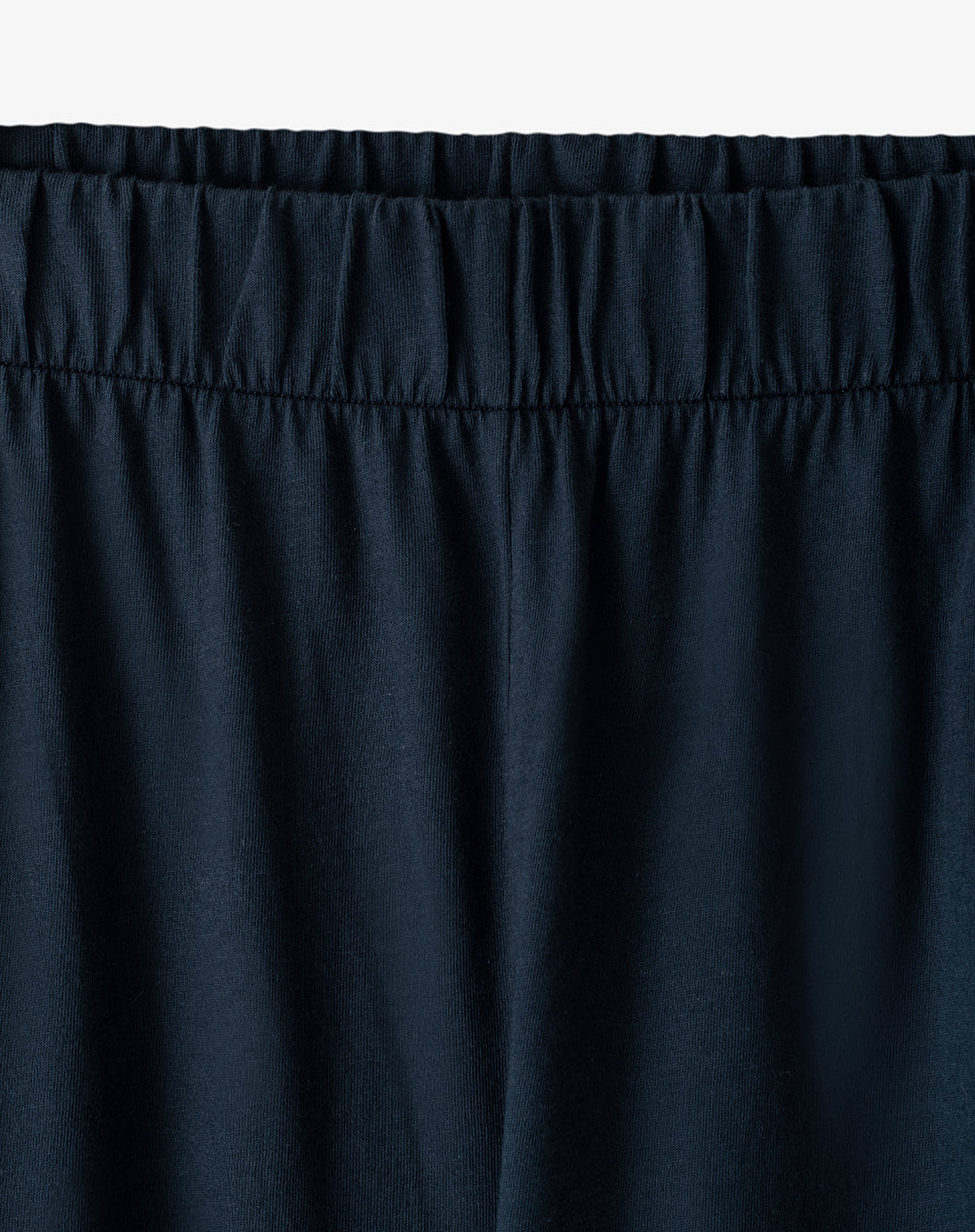 Pijama regular fit manga larga azul