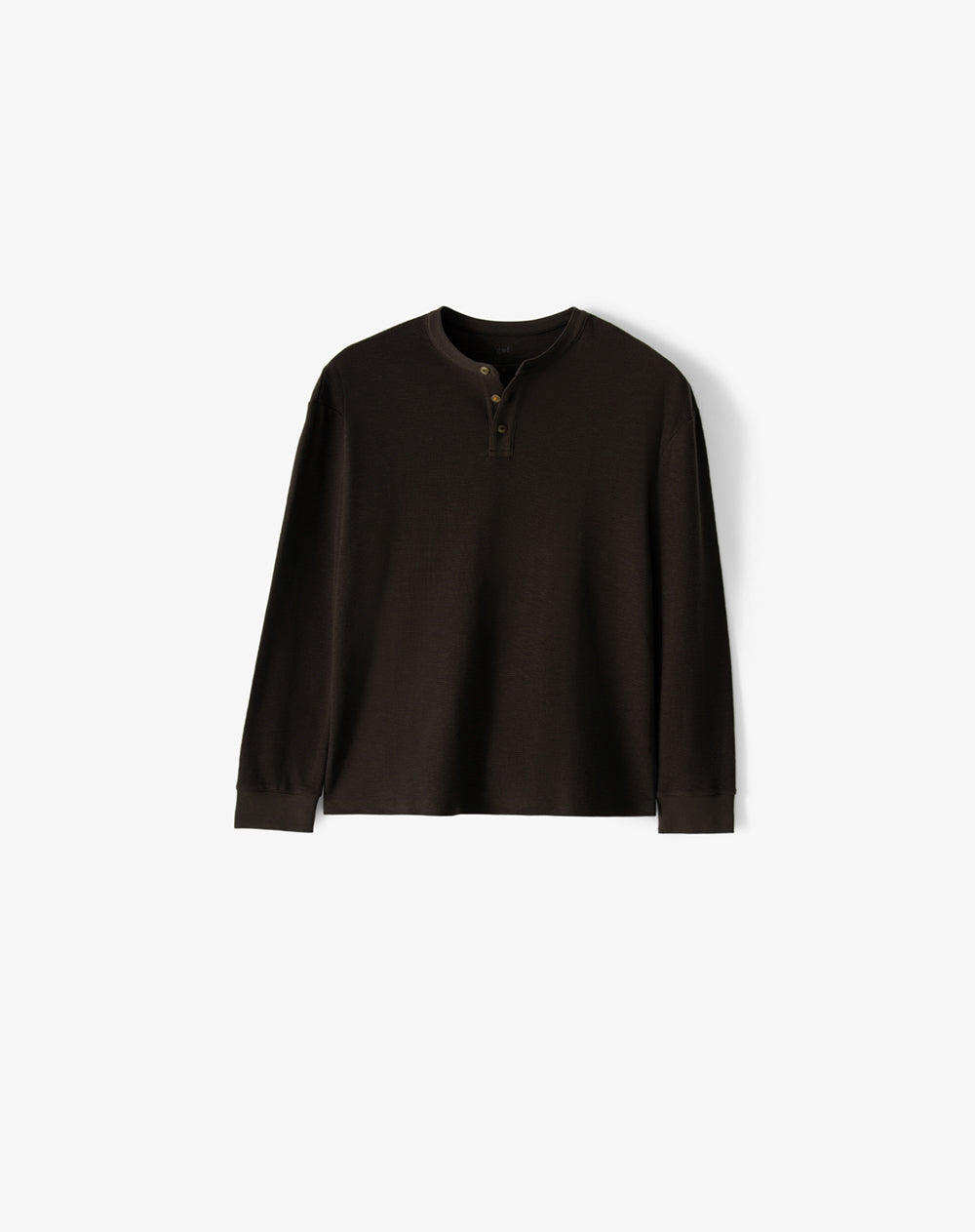 Camibuzo regular algodón negro hombre