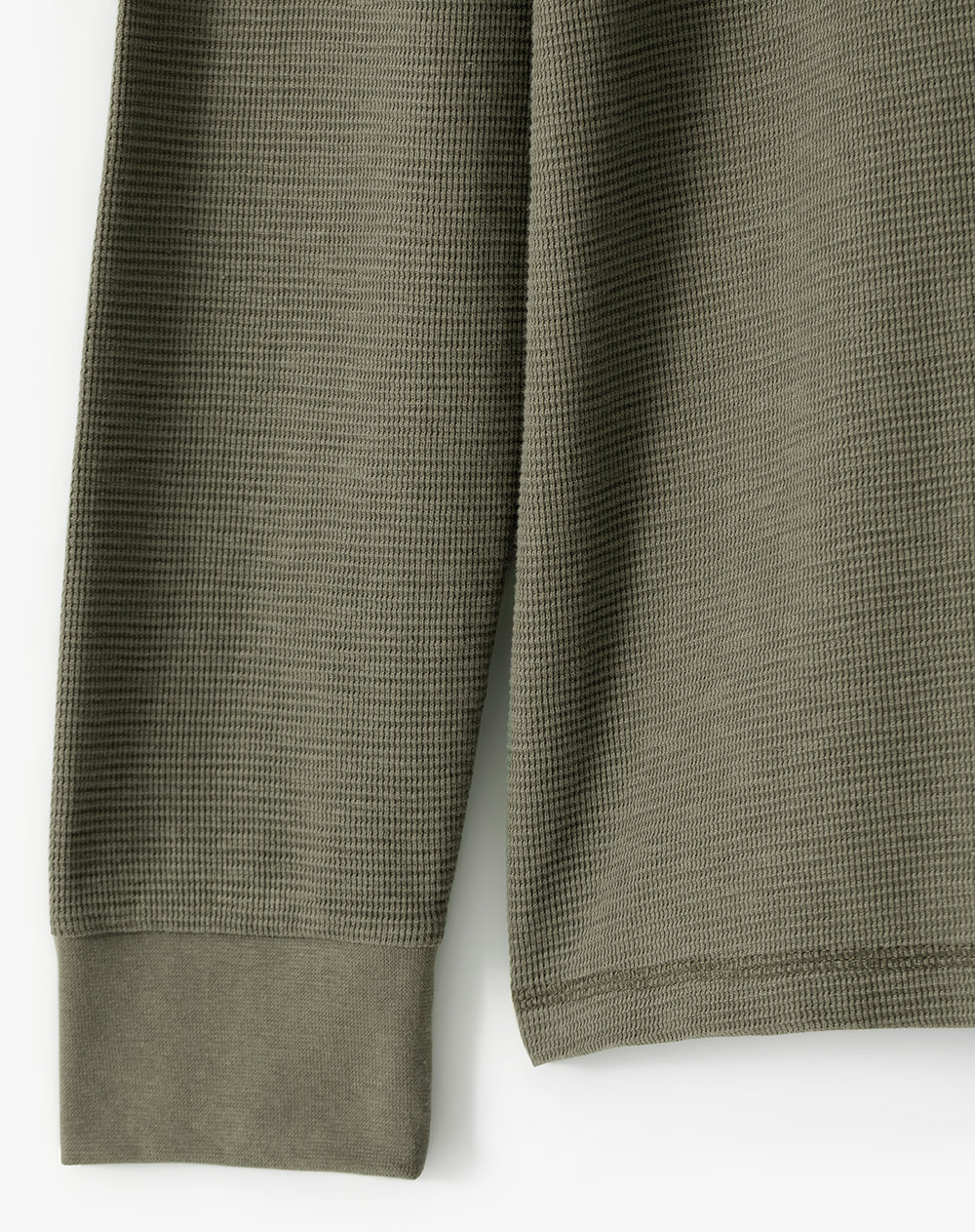 Camibuzo regular algodón oliva hombre