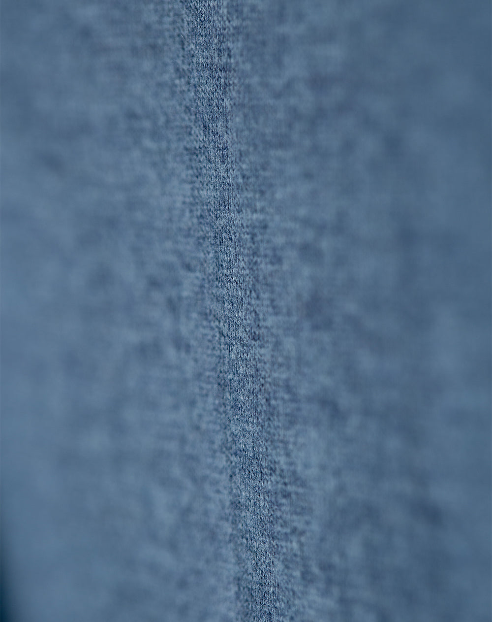 Polo slim fit azul jaspeada