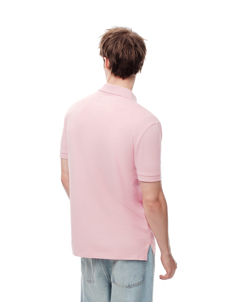 Polo slim fit palo de rosa