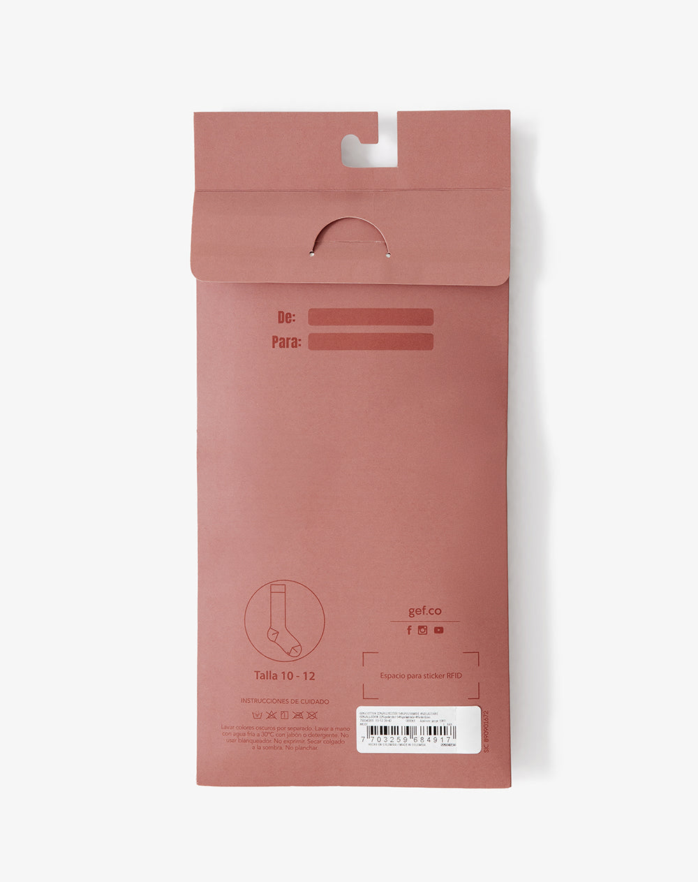 Medias hombre largas azules bordado