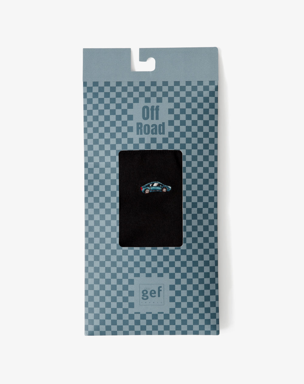 Medias hombre largas negras bordado