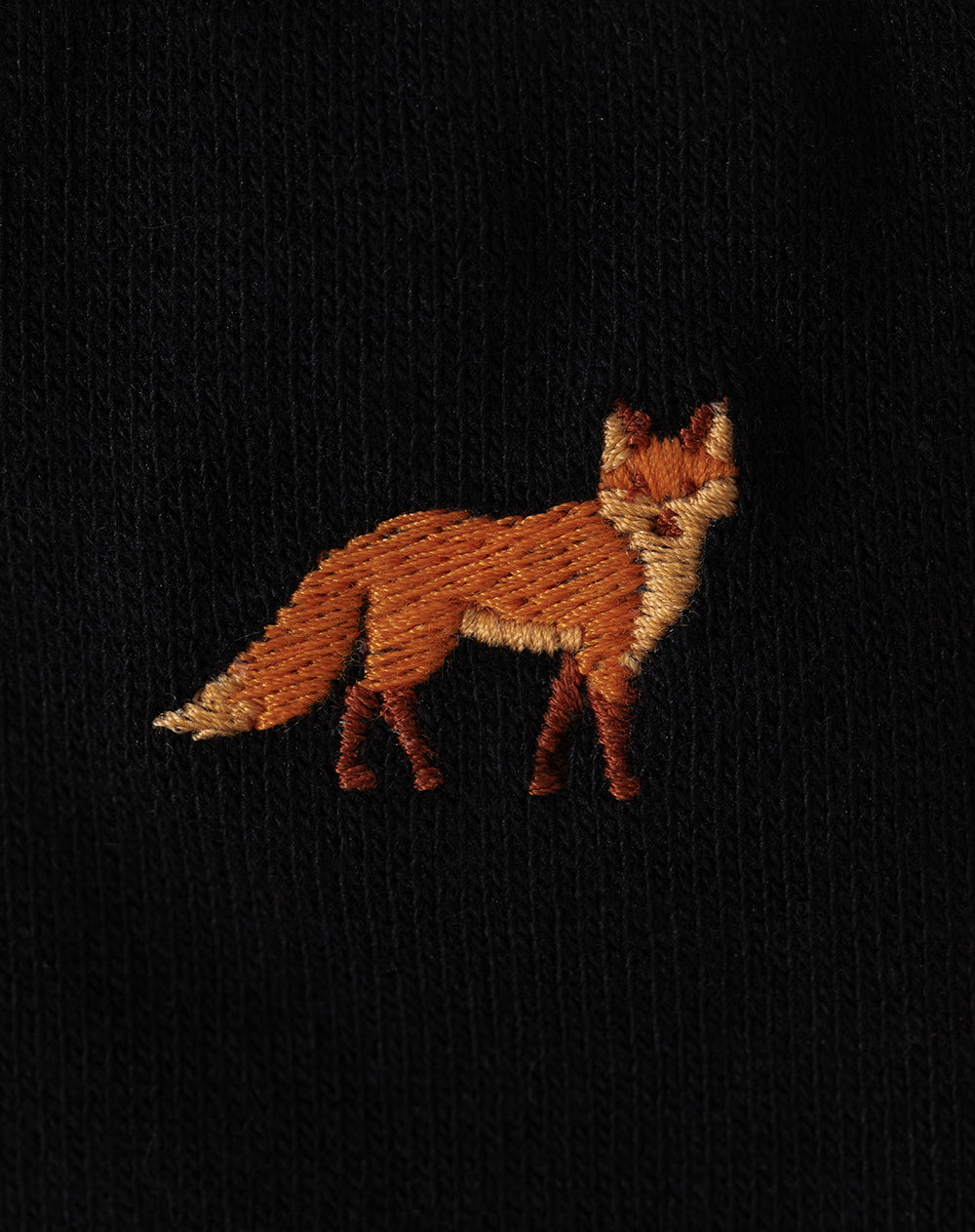 Medias hombre largas negras bordado