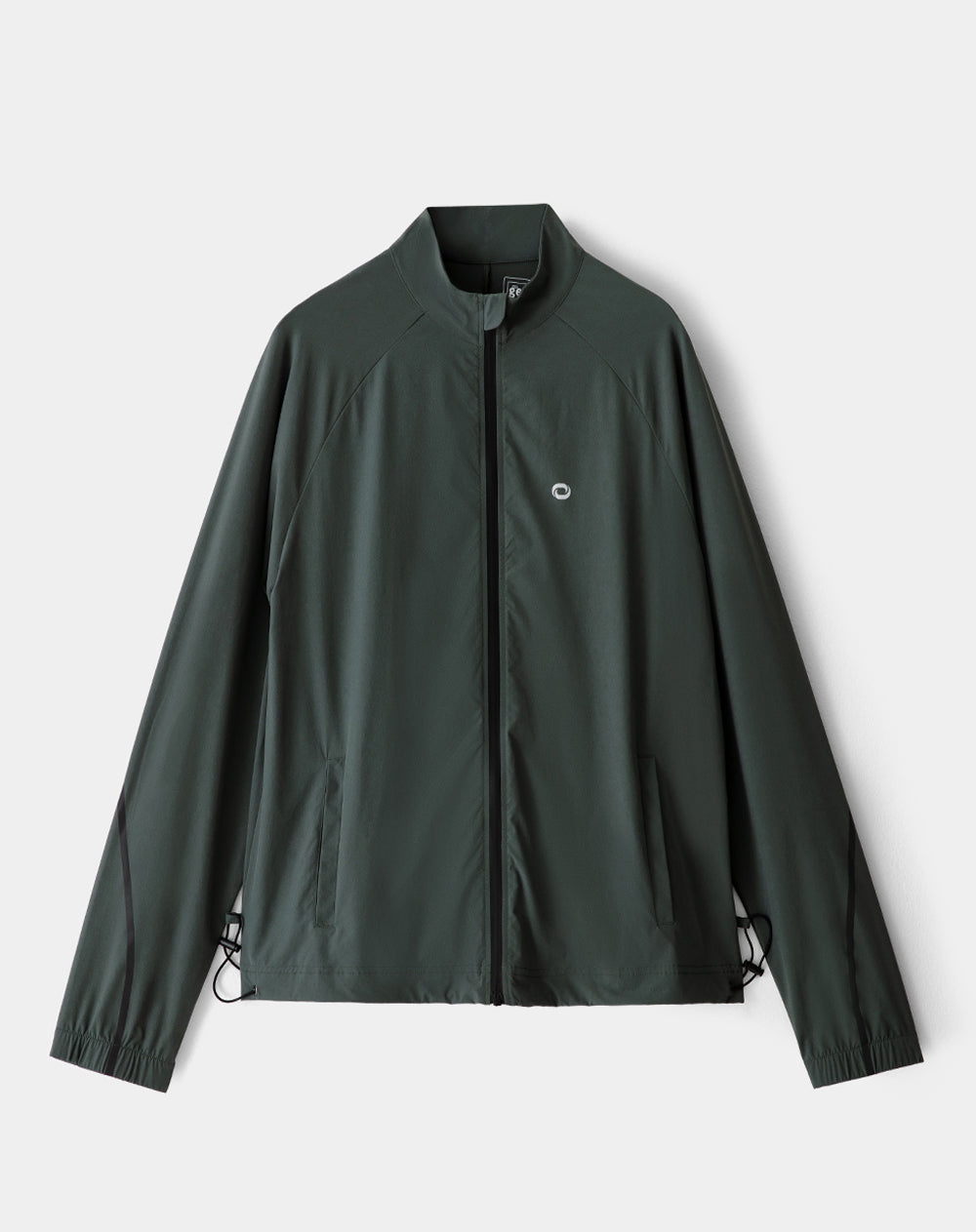 Chaqueta rompevientos verde hombre