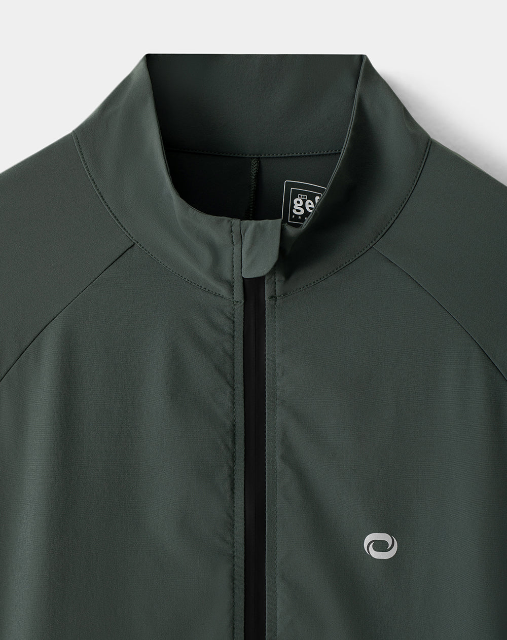 Chaqueta rompevientos verde hombre