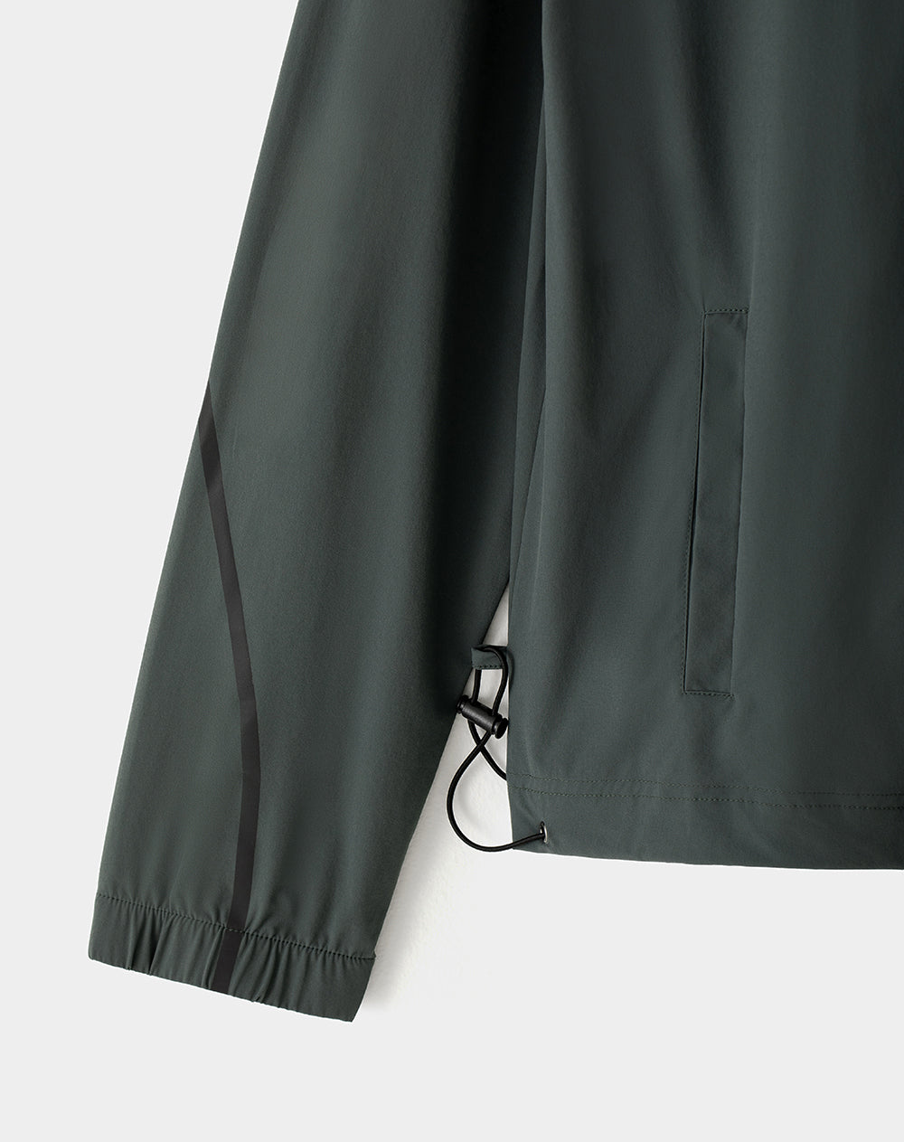 Chaqueta rompevientos verde hombre