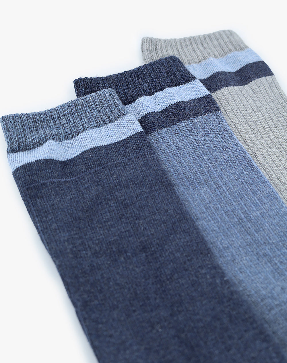 3 pares de medias largas surtido