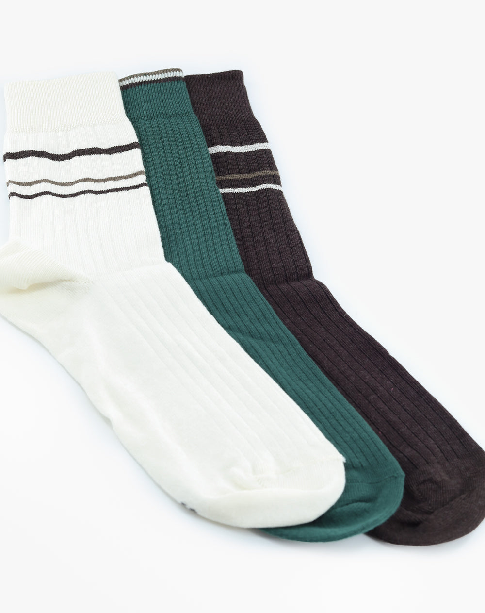 3 pares de medias cortas surtido