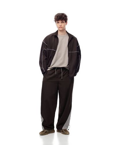 Pantalón deportivo secado rápido café hombre