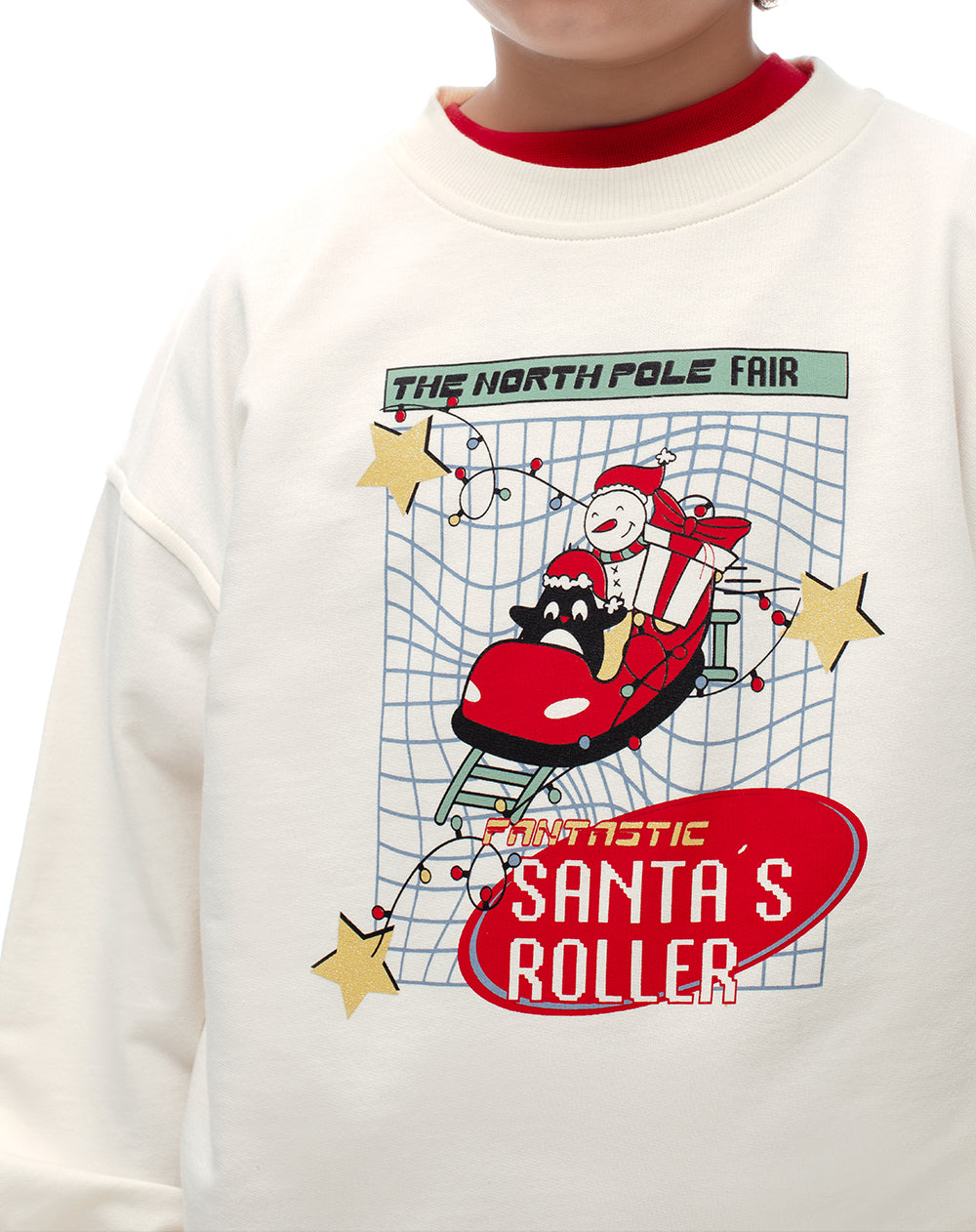 Buzo regular fit vainilla