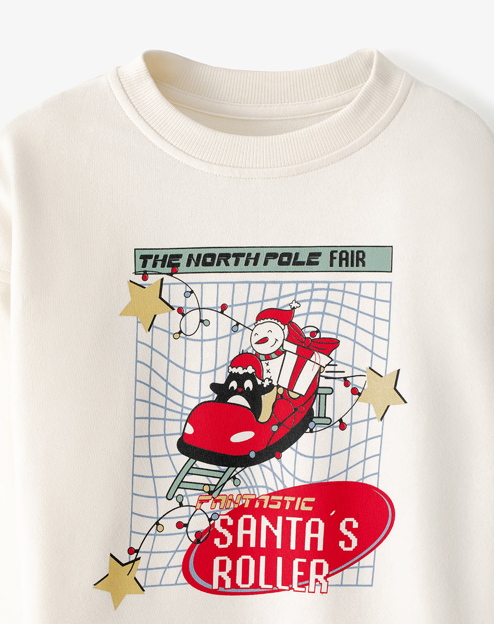 Buzo regular fit vainilla