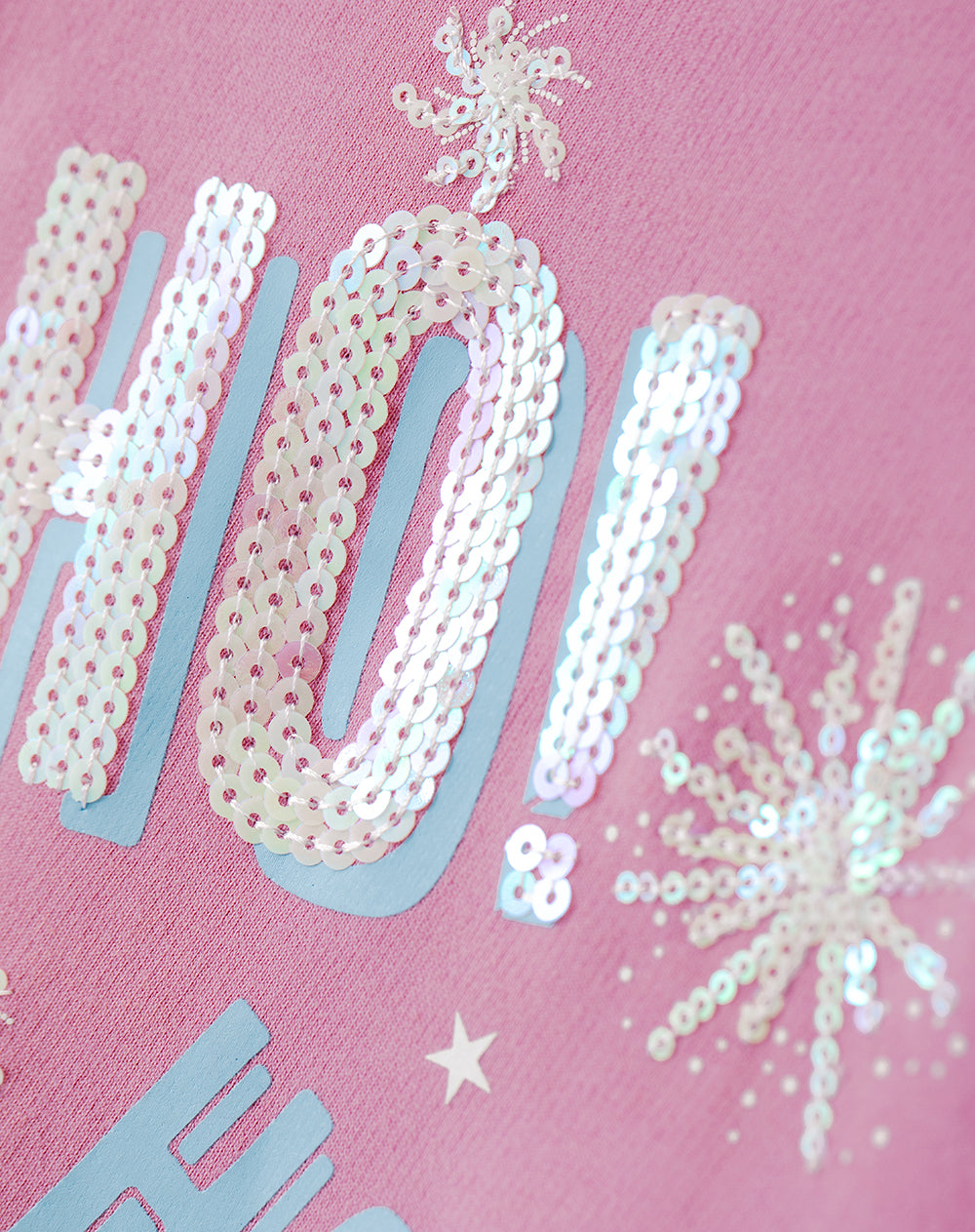 Buzo regular fit rosado