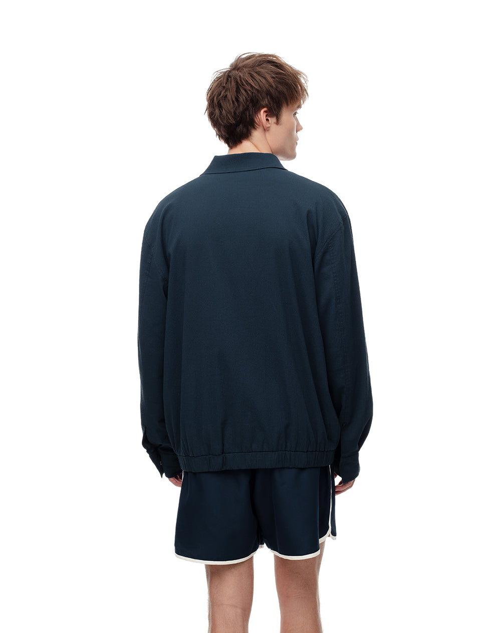 Chaqueta regular fit azul