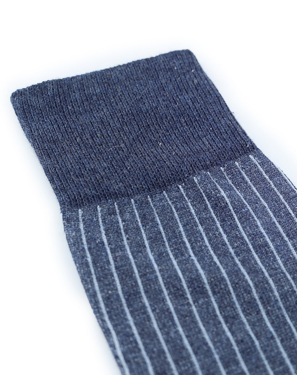 Medias largas azules oscuros jaspe