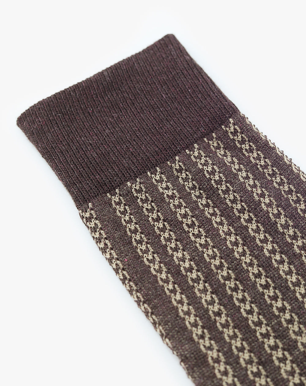 Medias largas cafés jaspe