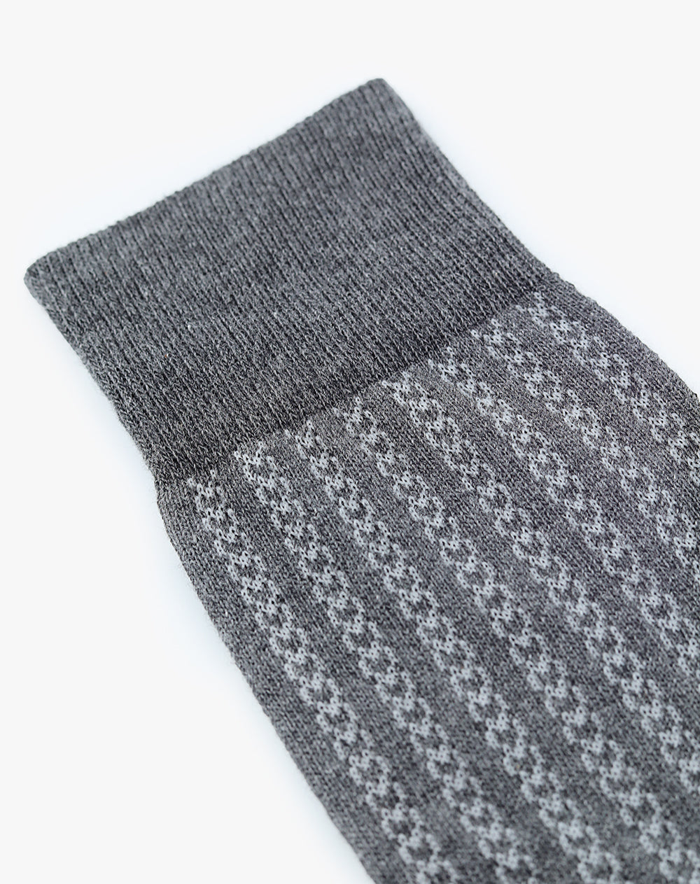 Medias largas gris jaspe oscuro
