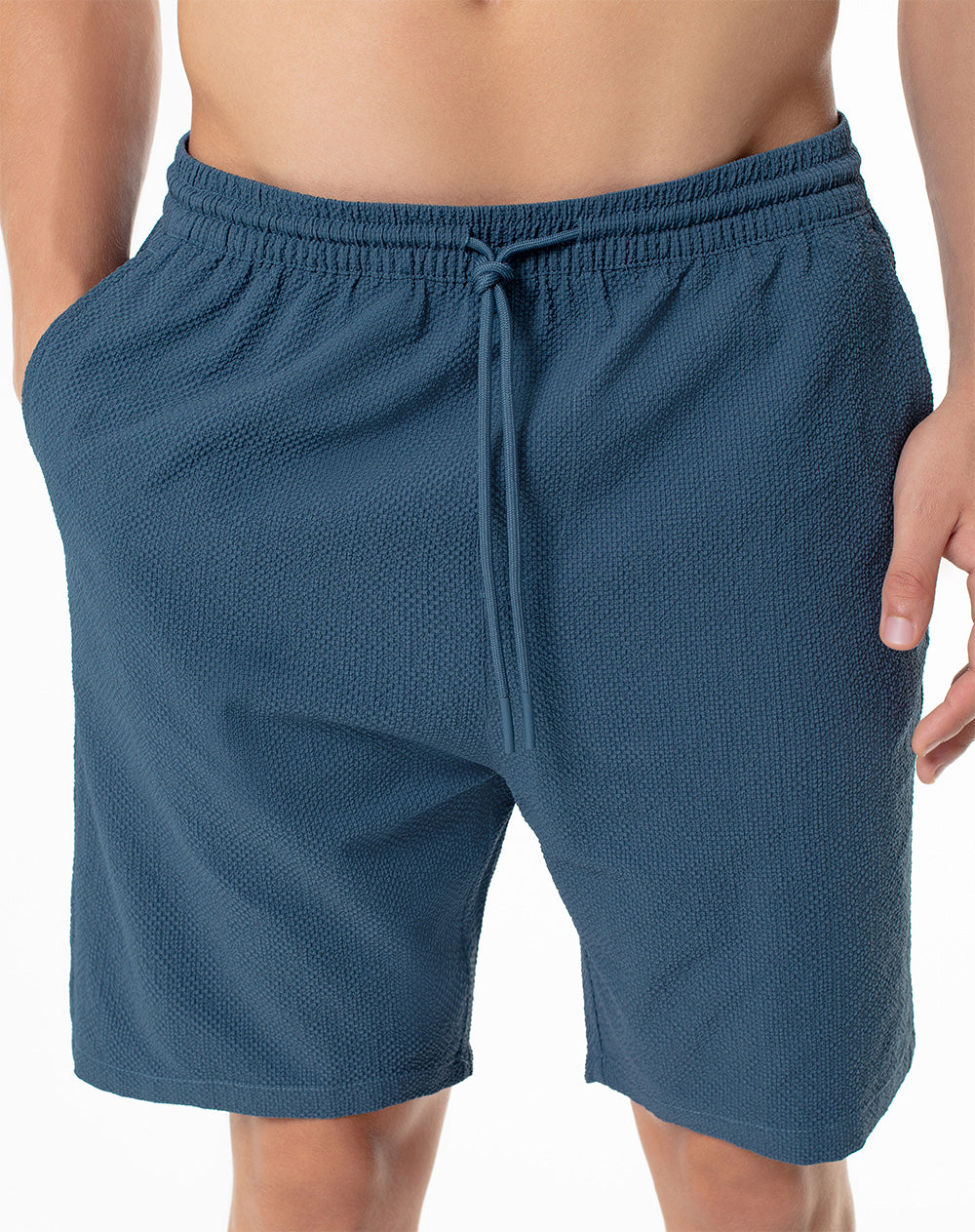 Pantaloneta azul oscura