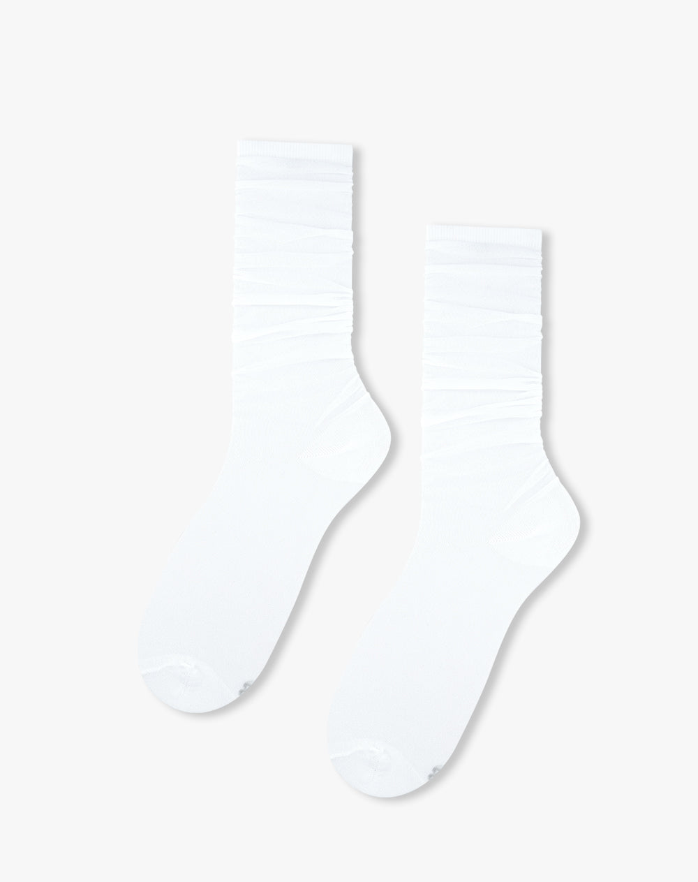 Medias largas rodilla blancas