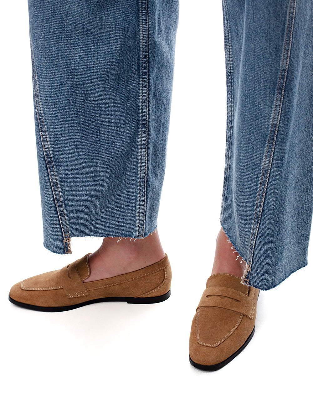 Jean regular fit tiro medio indigo