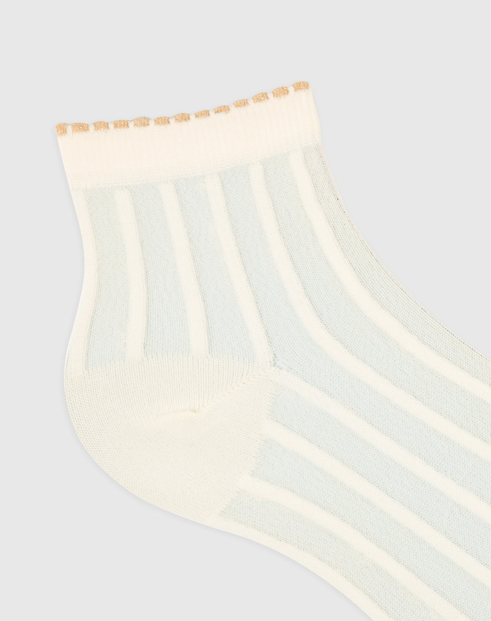 Medias para mujer tobilleras con transparencia pack x3unds surtidas