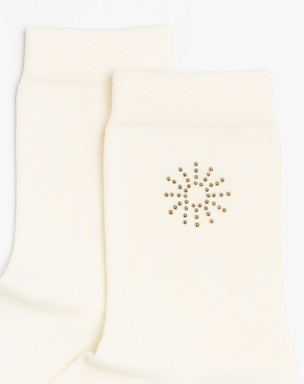 Medias mujer largas sol brillos crudo