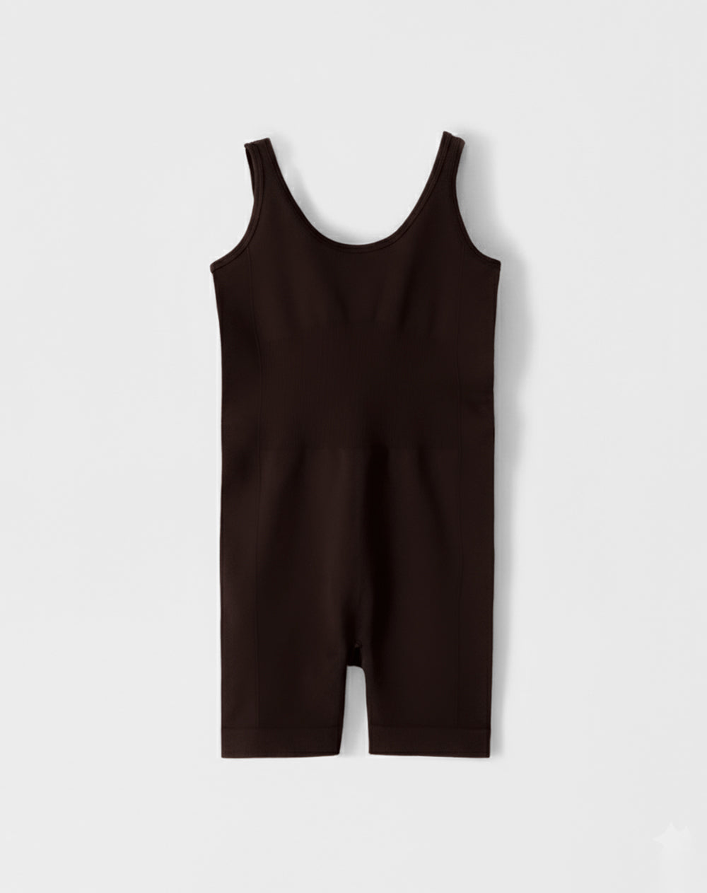 Enterizo deportivo seamless chocolate mujer