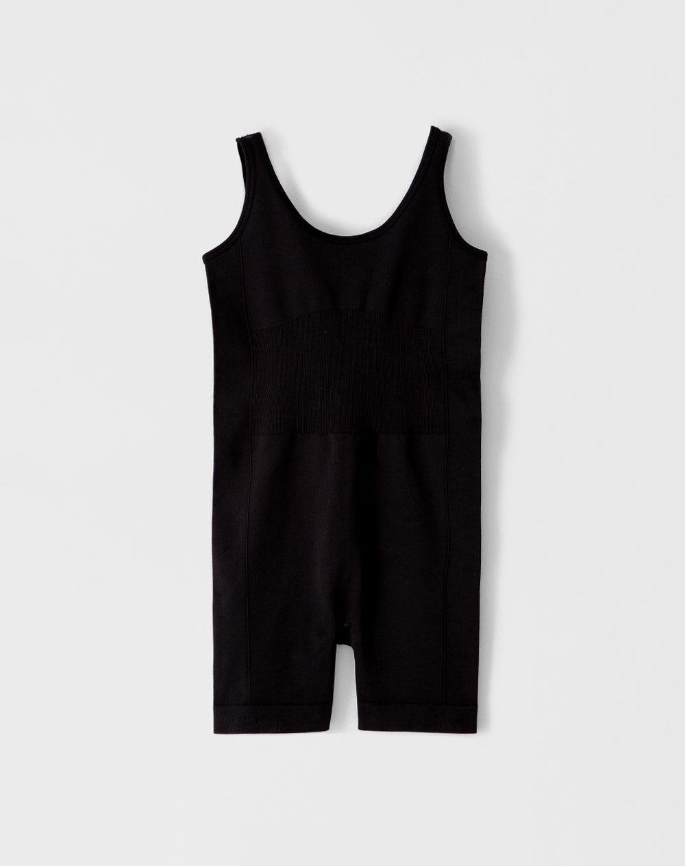 Enterizo deportivo seamless negro mujer