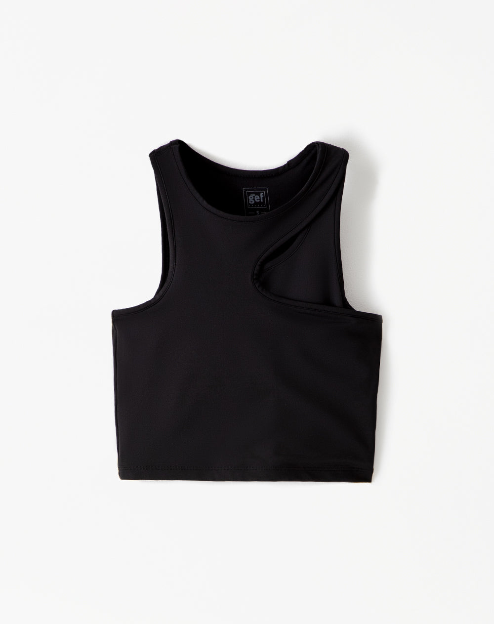 Camiseta slim fit negra