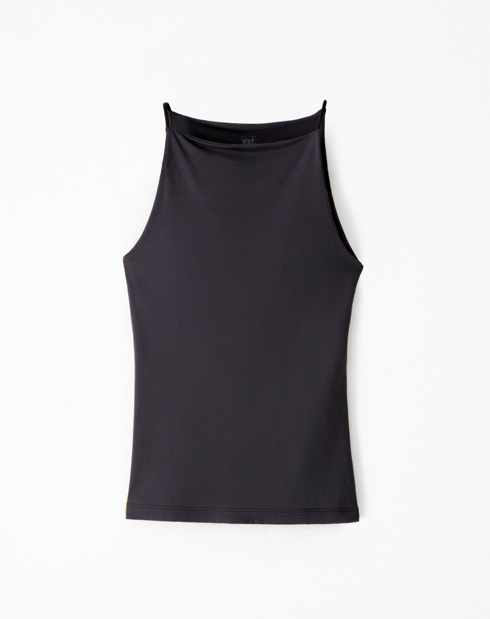 Camiseta esqueleto slim negra mujer