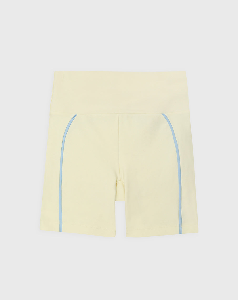 Biker deportivo control abdomen amarillo mujer