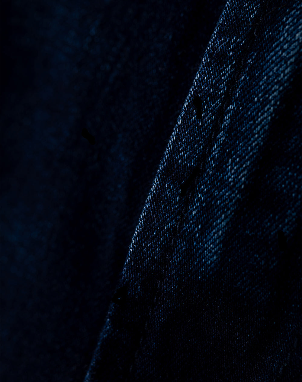 Jean skinny fit tiro medio indigo oscuro