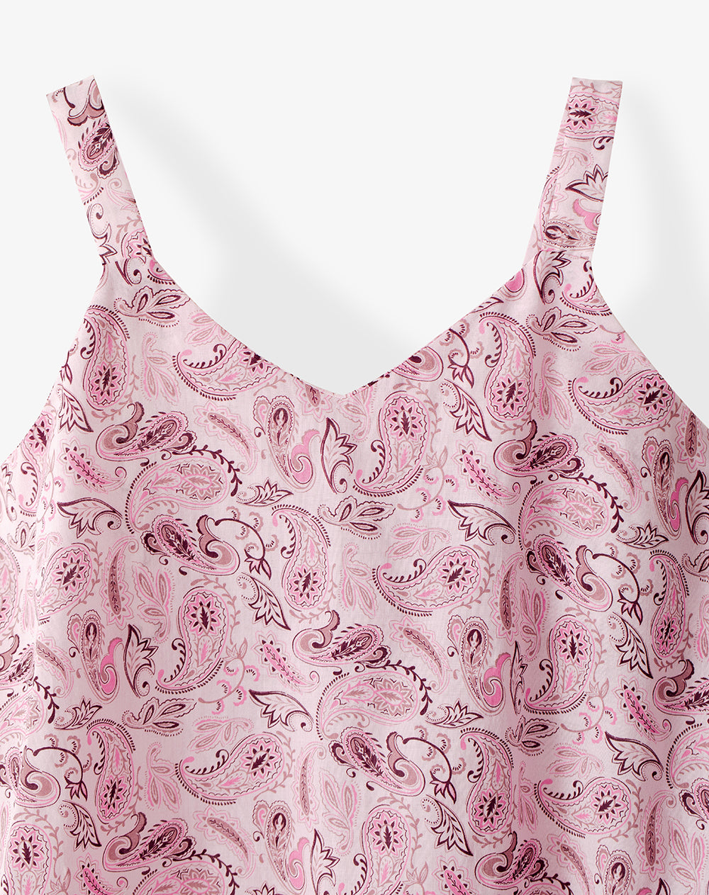Vestido corto rosado estampado